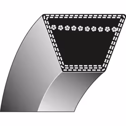 COURROIE TRAPÉZOÏDALE POUR TONDEUSE AUTOPORTÉE TONDEUSE À GAZON HUSQVARNA TRACTION Compatible pour les modèles 11 PS PLATEAU  ...