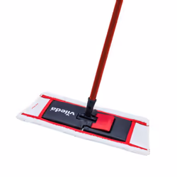Vileda 4023103000032, Laminé, Carrelage, Bois, Humide, Plastique, Rouge, Blanc, 1 pièce(s), 430 mm