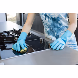 Vileda Confort Extra Gants de cuisine Bleu, Gris Latex 1 pièce(s) - Vue supplémentaire 4