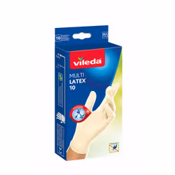 Pack de 10 pcs gant multilatex taille m/l 145942 vileda. Gants multiusage jetables. Plus grande sensibilité et meilleur contr ...