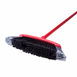 Vileda 4023103105126 balai Intérieure Balai à poils durs Noir, Gris, Rouge