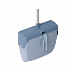 Vileda 512361 Pelle à poussières et ensemble de pelles à poussières Bleu, Acier inoxydable Pelle à poussière