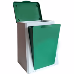 ECUBE - Bac de recyclage modulable de Vileda. Poubelle de recyclage adaptable à tous les espaces, d'une capacité de 10 litres ...