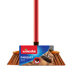 Vileda 4023103147843 balai Intérieure Balai à poils souples Marron, Rouge