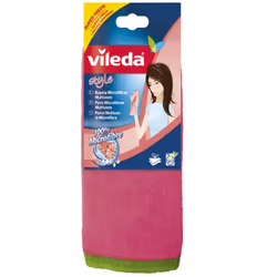 Vileda 151503, Microfibre, Vert, Rouge, Lavage en machine, 60 °C, Allemagne, CE, WEEE