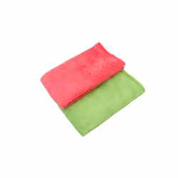 Vileda 151503 Chiffon de nettoyage Microfibre Vert, Rouge 2 pièce(s)