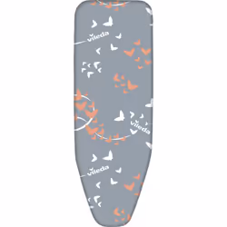Vileda 163229 housse de table de repassage Housse de planche à repasser Coton, mousse Gris