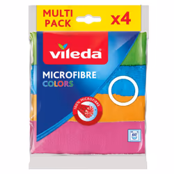 Vileda 4023103192577, Microfibre, Polyamide, Polyester, Multicolore, Lavage en machine, 60 °C, 300 mm, 300 mm