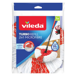 Vileda Turbo 2in1 Tête de serpillère Rouge, Blanc