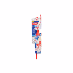 Vileda 152921, Laminé, Carrelage, Bois, Sec&humide, Rouge, Blanc