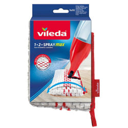 Vileda 164016 accessoire pour éponger Housse pour balai à franges Rouge, Blanc
