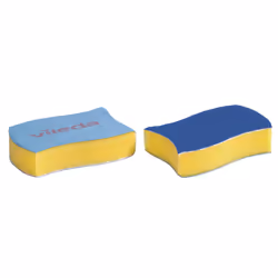 Vileda 153104 éponge Rectangulaire Microfibre Bleu, Jaune 2 pièce(s) - Vue supplémentaire 3