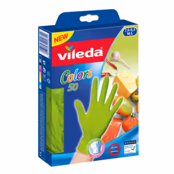 Vileda Colors 50, Gants jetables, Multicolore, M/L, SML, 50 pièce(s), 50 pièce(s)