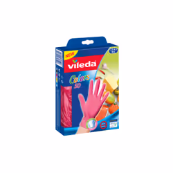 Vileda Colors 50 Gants jetables Multicolore Nitrile 50 pièce(s)