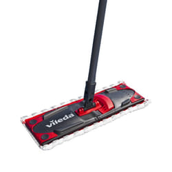 Vileda Ultramax Mop balai à franges et balai-éponge Fibre Humide Noir, Rouge