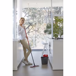 Vileda Ultramax Mop balai à franges et balai-éponge Fibre Humide Noir, Rouge - Vue supplémentaire 11