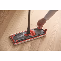 Vileda Ultramax Mop balai à franges et balai-éponge Fibre Humide Noir, Rouge - Vue supplémentaire 4