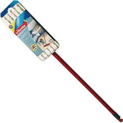 Vileda Ultramax Power 155743 Système de Nettoyage à Plat 2-en-1 Métal/Microfibres Noir/Rouge 14 x 35 x 150 cm