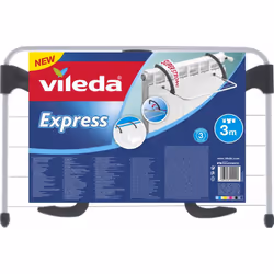 Vileda 157334 Séchoir à linge à accrocher Noir, Blanc