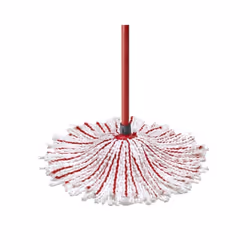 Vileda Microfibre & Power Tête de serpillère Rouge, Blanc