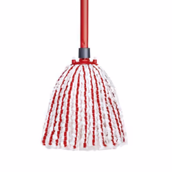 Vileda Microfibre & Power Tête de serpillère Rouge, Blanc