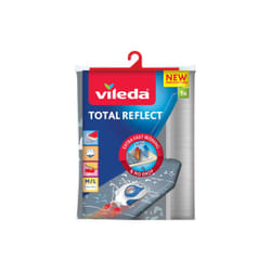 Vileda Total Reflect Housse de planche à repasser Bleu, Gris, Blanc