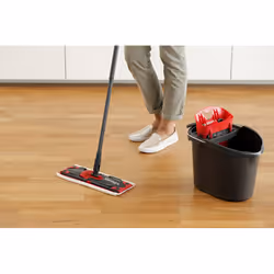 Vileda Ultramax XL balai à franges et balai-éponge Humide Microfibre Rouge, Blanc