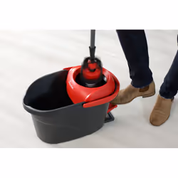 Vileda Ultramat Turbo XL Balai Microfibre Sec et Humide 420 mm Noir Rouge - Vue supplémentaire 11