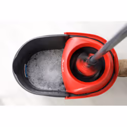 Vileda Ultramat Turbo XL Balai Microfibre Sec et Humide 420 mm Noir Rouge - Vue supplémentaire 12