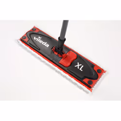 Vileda Ultramat Turbo XL Balai Microfibre Sec et Humide 420 mm Noir Rouge - Vue supplémentaire 4