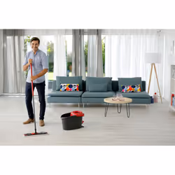 Vileda Ultramat Turbo XL Balai Microfibre Sec et Humide 420 mm Noir Rouge - Vue supplémentaire 6