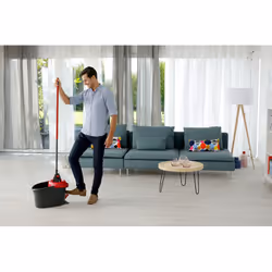 Vileda Ultramat Turbo XL Balai Microfibre Sec et Humide 420 mm Noir Rouge - Vue supplémentaire 7