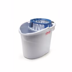 Serpillere - Lavette - Tete Balai Espagnol - Seau Avec Squeezer Gris 13l 162136 Vileda Professional