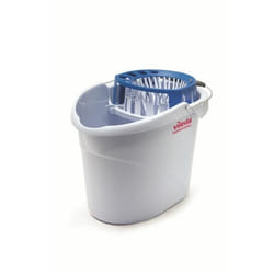 Serpillere - Lavette - Tete Balai Espagnol - Seau Avec Squeezer Gris 13l 162136 Vileda Professional