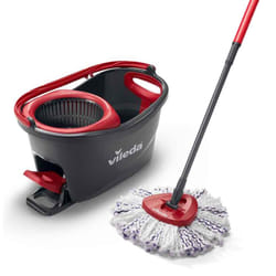 Vileda 4023103227446 seau et système de lavage Réservoir unique Noir, Rouge