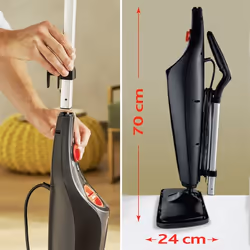 Vileda Steam XXL Plus Nettoyeur vapeur portable 0,4 L 1550 W Noir