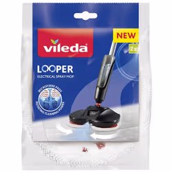 Looper De Remplacement 169837 Vileda. Daim 100 % Microfibre. Structure 3d Pour Une Plus Grande Capacité De Nettoyage. Réutili ...