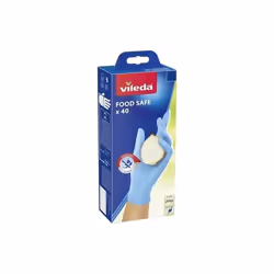 Vileda Gants Jetables Food Safe 171013 S/M (40 Unités)