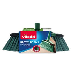 Vileda 4023103239623 balai Intérieur / extérieur Balai à poils durs Fibre recyclée Noir, Vert