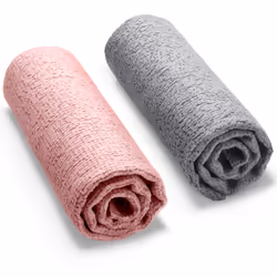 Vileda 4023103240810 Chiffon de nettoyage Microfibre, Polyuréthane Gris, Rose 2 pièce(s)