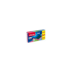 Tampon à récurer 2+1 Glitzi Colors pour une variété de surfaces (Pack de 3)