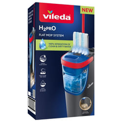 Vileda 4023103251540 balai à franges et balai-éponge Microfibre 1200 ml Humide Noir, Bleu