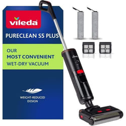 Aspirateur Laveur - Vileda - PureClean S5 Plus - Sans Fil - 3-en-1 - 30 minutes dautonomie