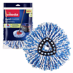 Vileda 4023103254220 accessoire pour éponger Housse pour balai à franges Bleu, Blanc