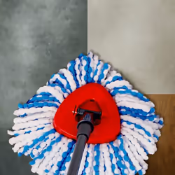 Vileda 4023103254220 accessoire pour éponger Housse pour balai à franges Bleu, Blanc