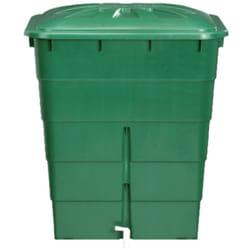 Cuve à eau rectangulaire 300L verte - couvercle et robinet pe inclus - Graf