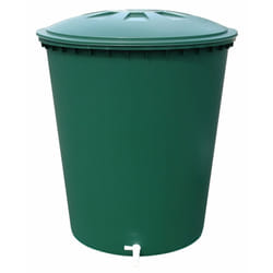 Garantia Récupérateur d'eau aérien garantia cylindrique vert , 210 l