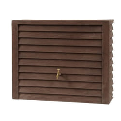 Récupérateur deau de pluie - GARANTIA - Woody - 350 L - Bois foncé