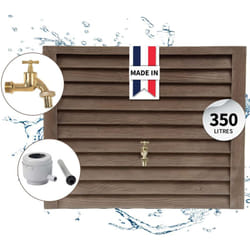 GRAF Cuve décorative WOODY - 350 L - bois foncé