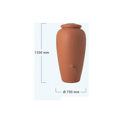 Graf Amphore terracotta - 500L
